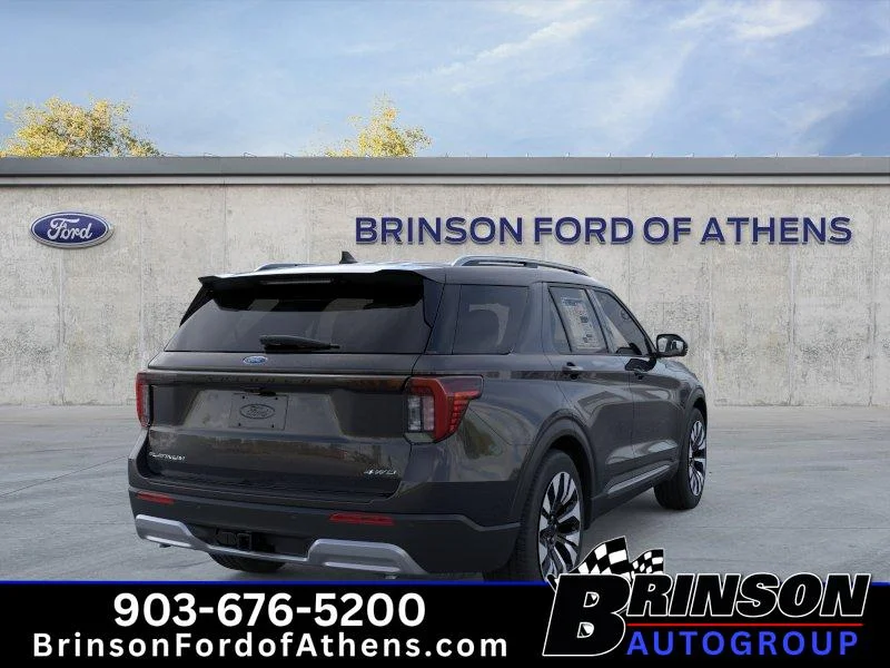 New 2026 Agate Black Metallic Ford Platinum image 8