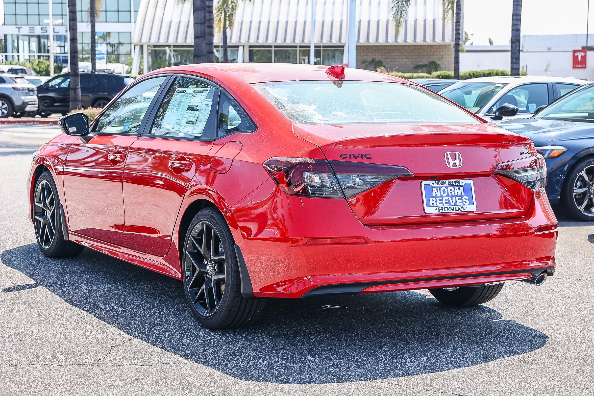 New 2026 Rallye Red Honda Sport CVT image 4