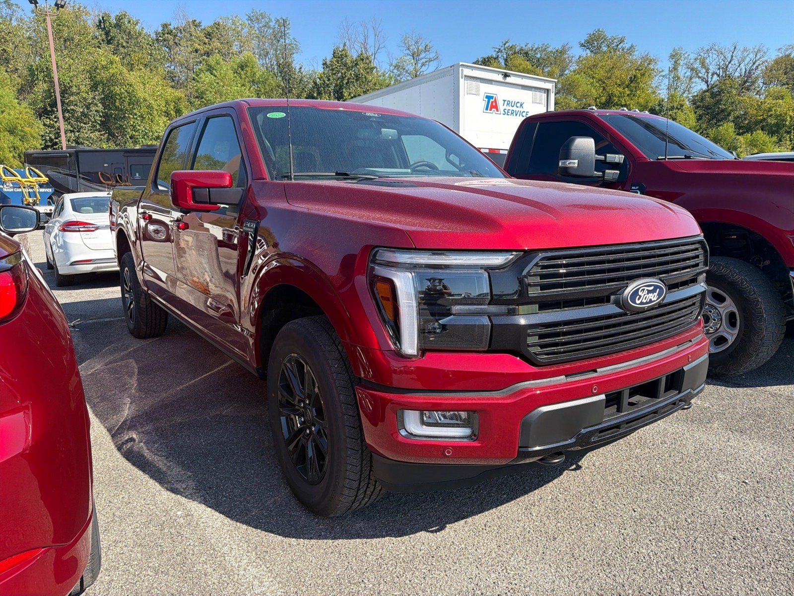 New 2026 Ruby Red Metallic Tinted Clearcoat Ford Platinum® image 4