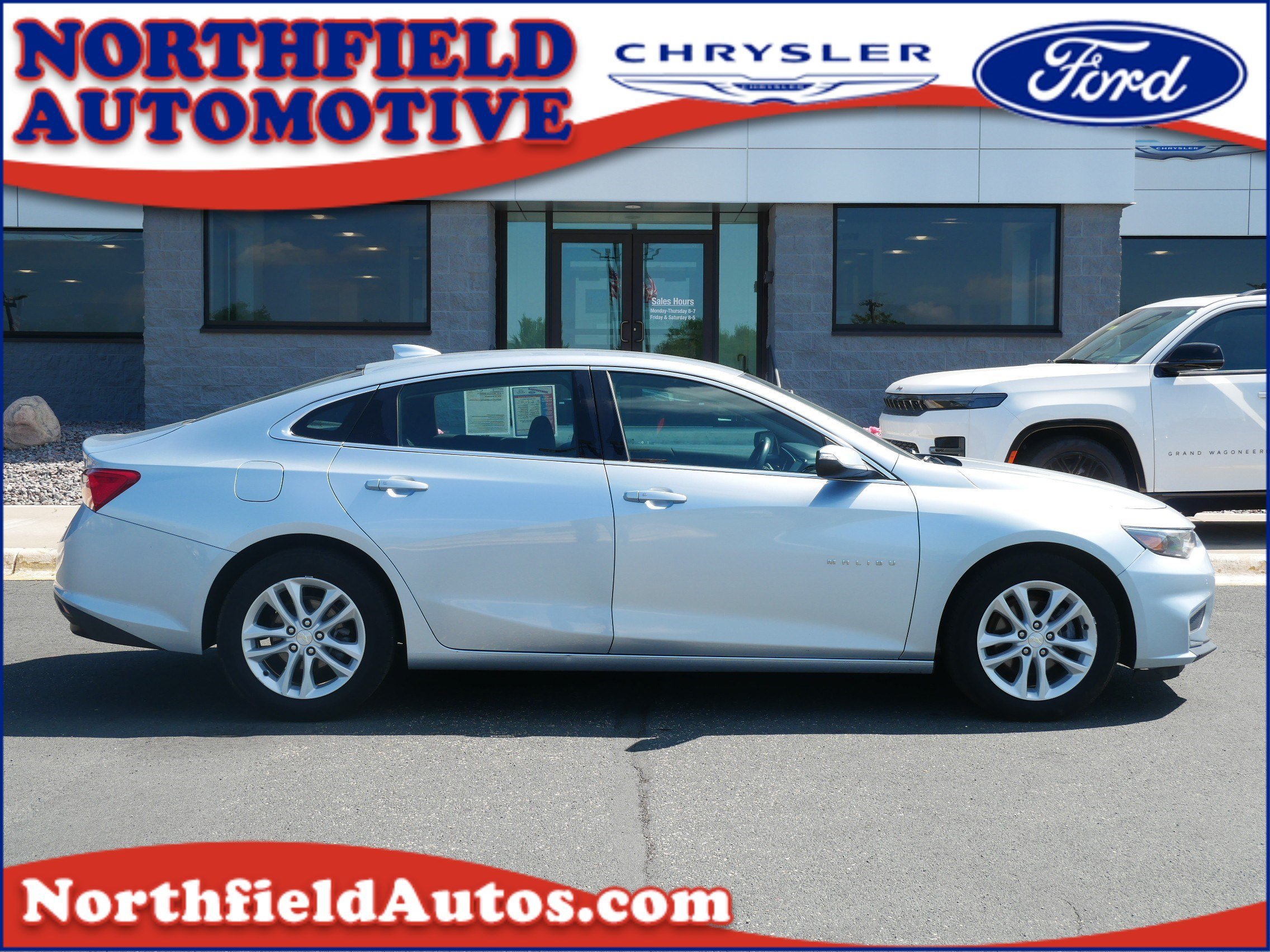 Used 2017 Arctic Blue Metallic Chevrolet LT image 1