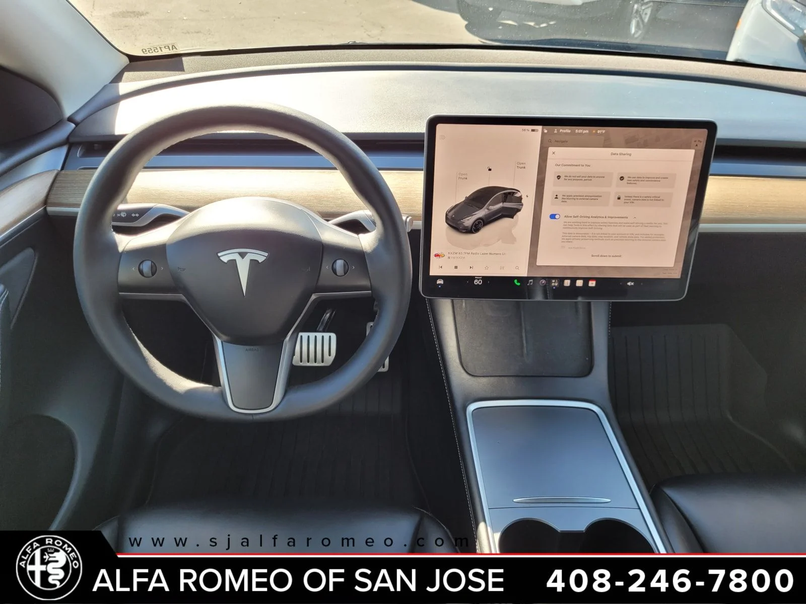 Used 2023 Gray Tesla Performance image 7