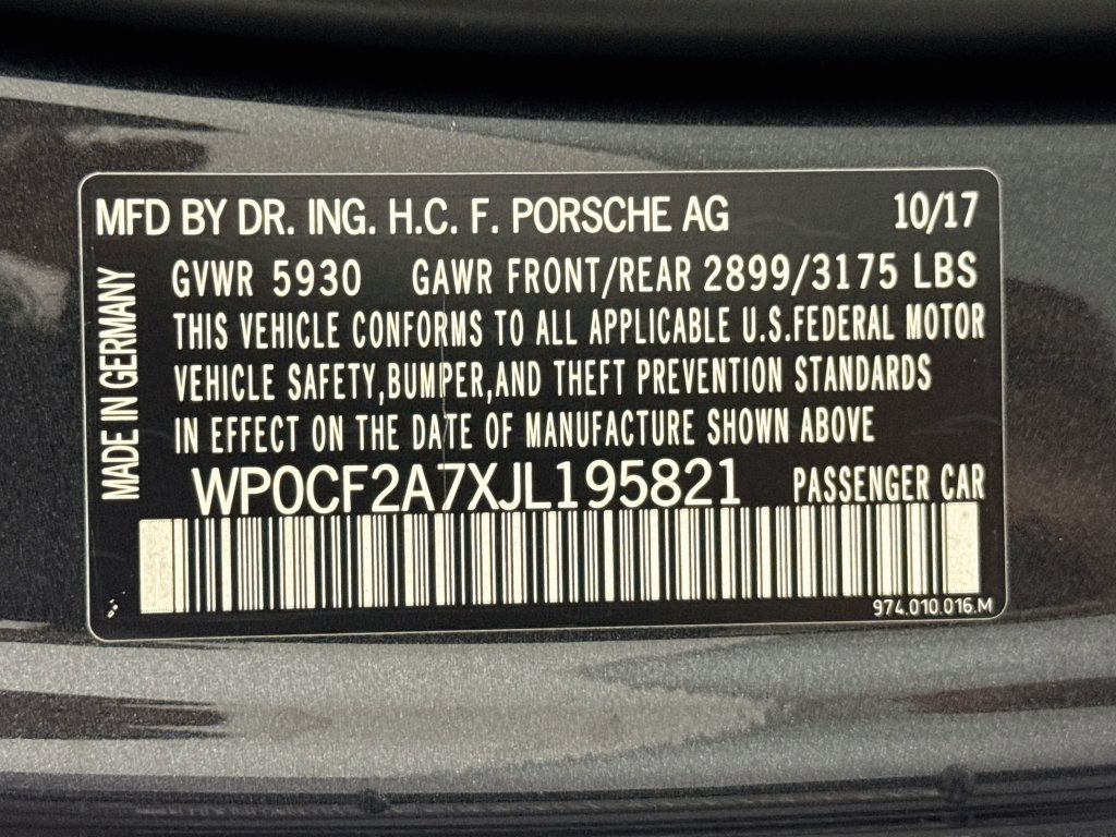 Used 2018 Gray Porsche Turbo image 32