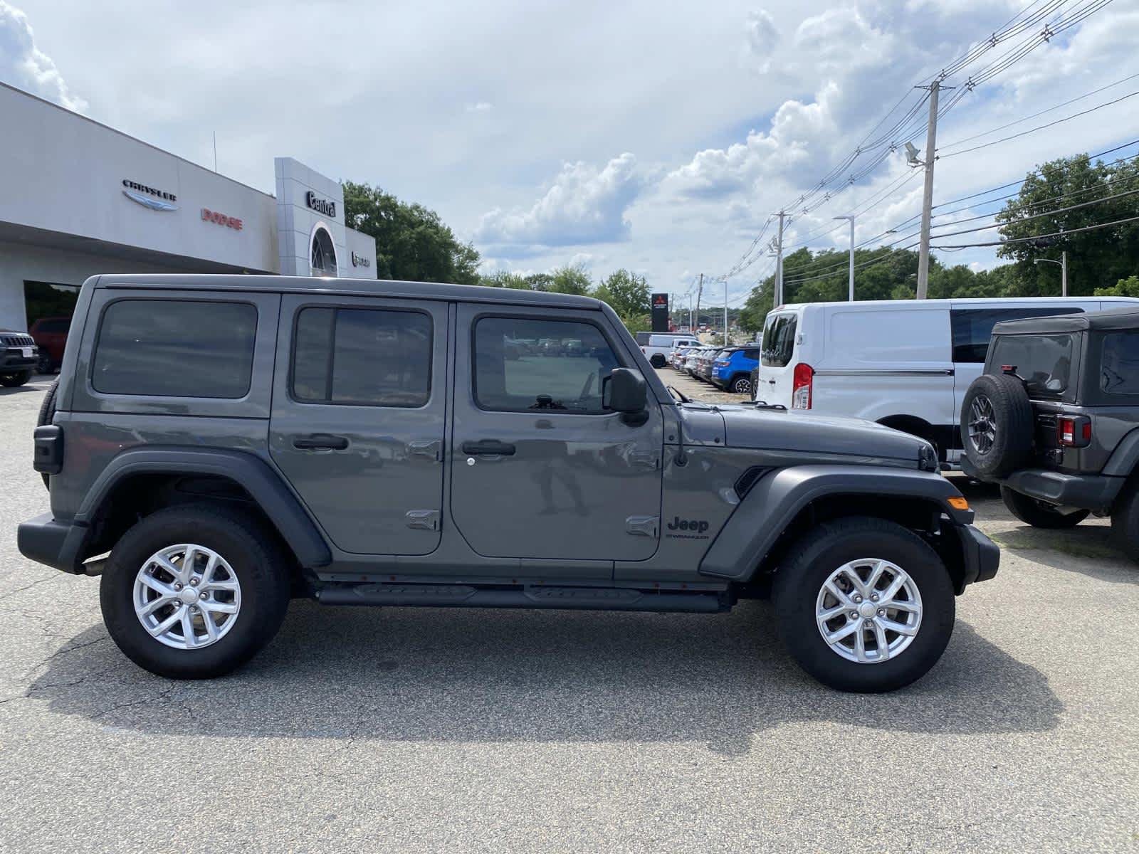 Certified Used 2023 Sting-Gray Clearcoat Jeep Sport S image 2