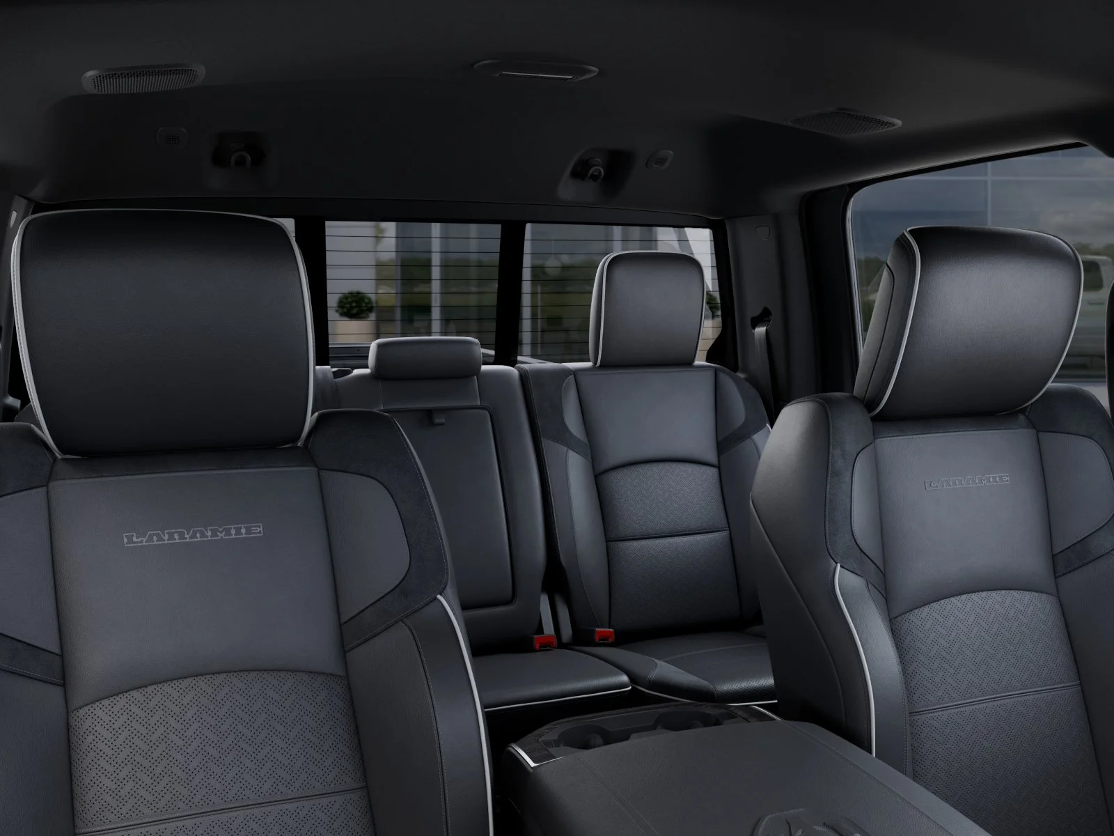 New 2026 Diamond Black Crystal Pearl-Coat Exterior Paint RAM Laramie image 52