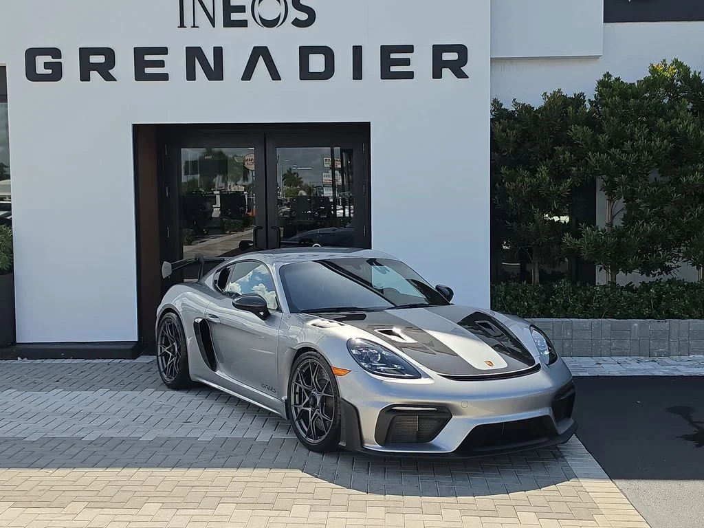 Used 2025 Silver Porsche GT4 RS image 2