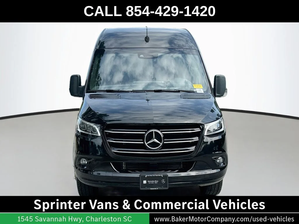 Used 2023 Obsidian Black Metallic Mercedes-Benz LA West Executive Shuttle image 6