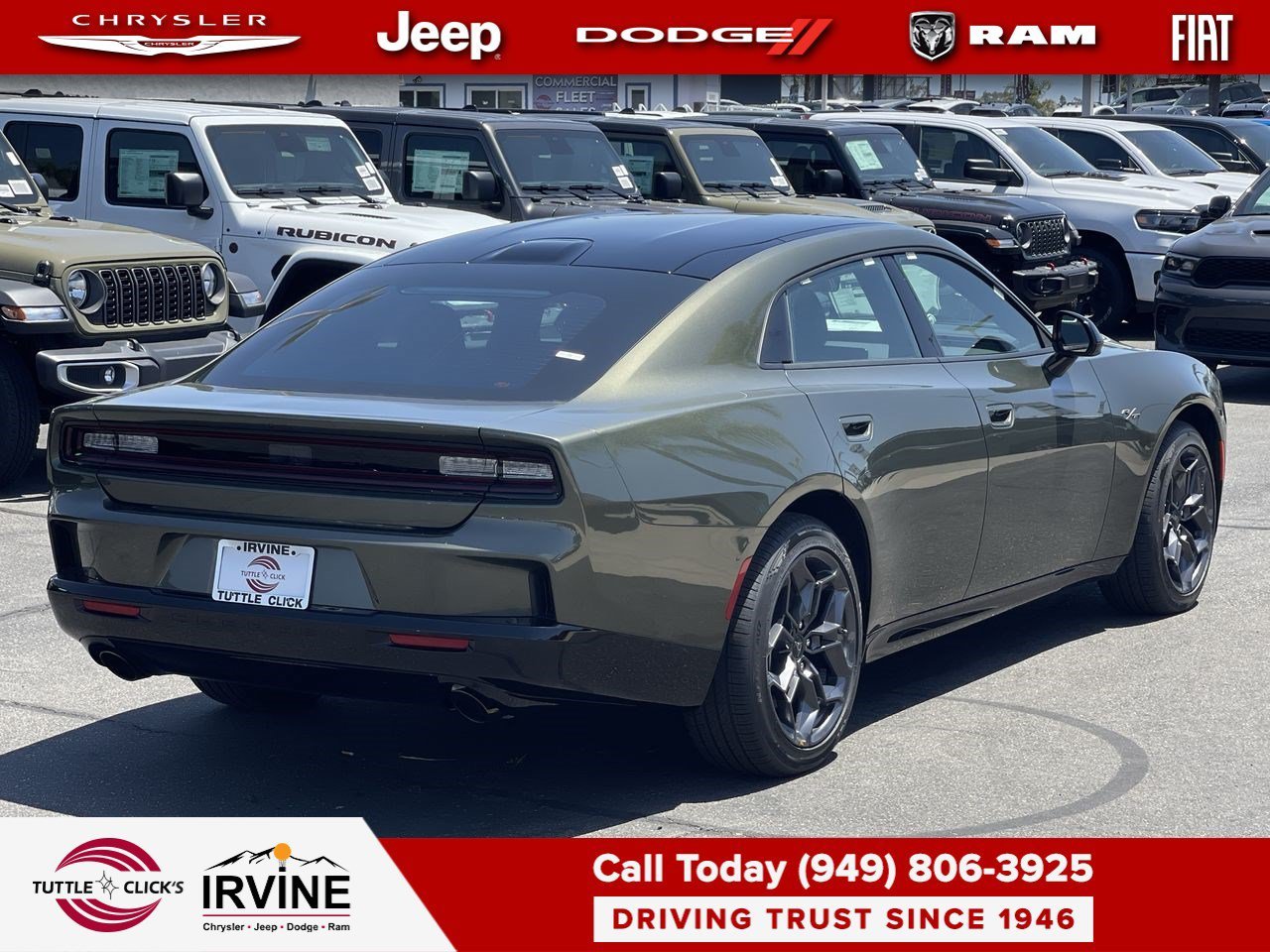 New 2026 Green Machine Exterior Paint Dodge R/T image 6