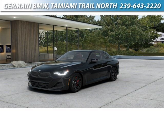 New 2026 Black Sapphire Metallic BMW 230i image 1