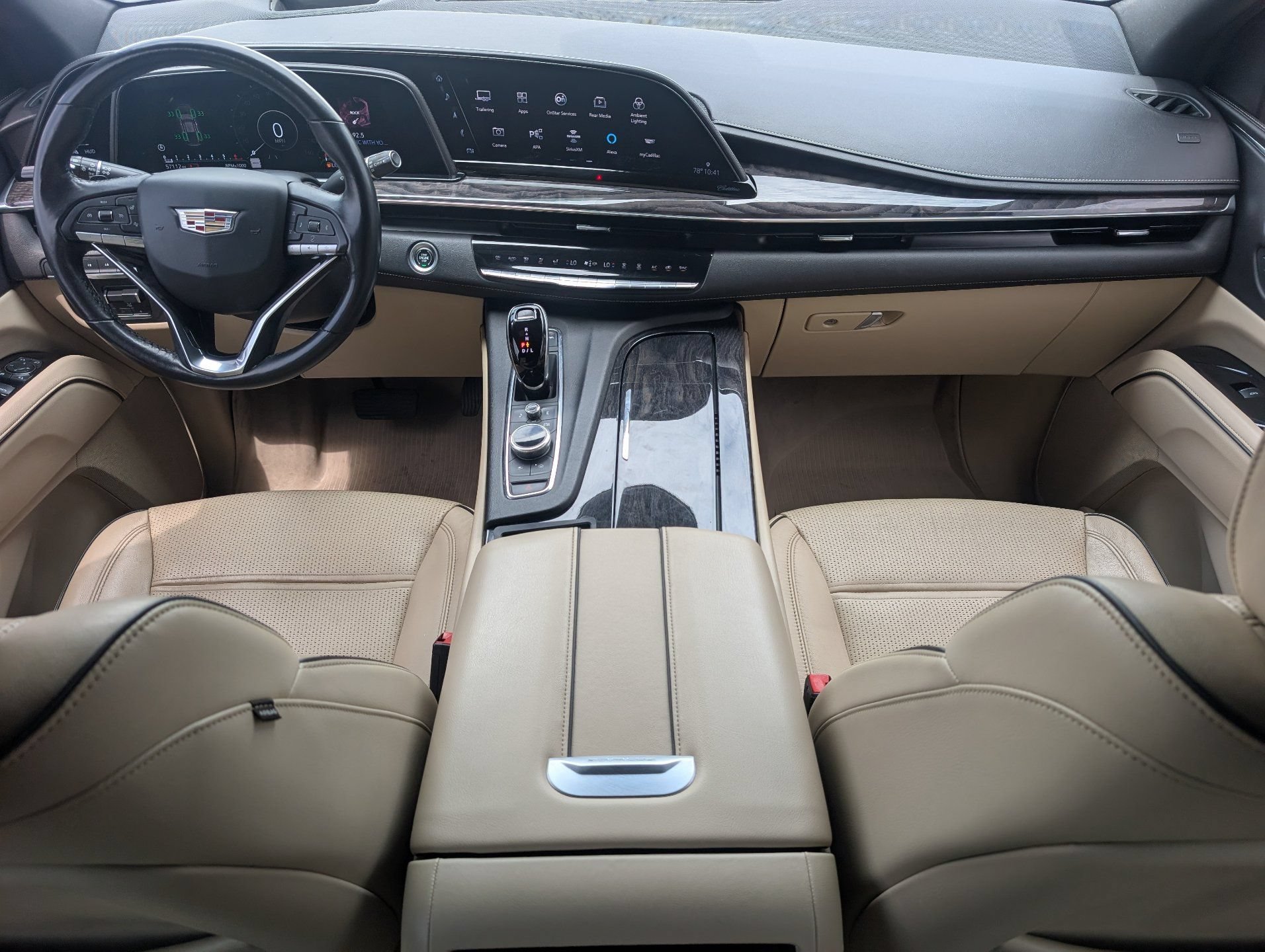 Used 2021 DARK MOCHA METALLIC Cadillac Premium Luxury image 14