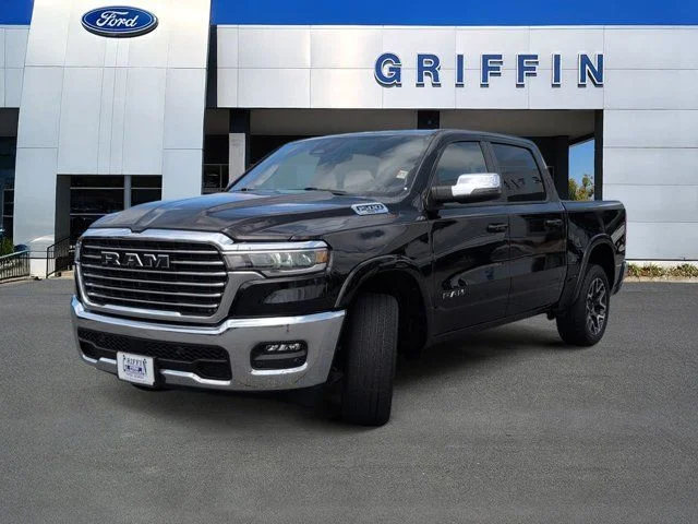 Used 2025 Diamond Black Ram Laramie image 11