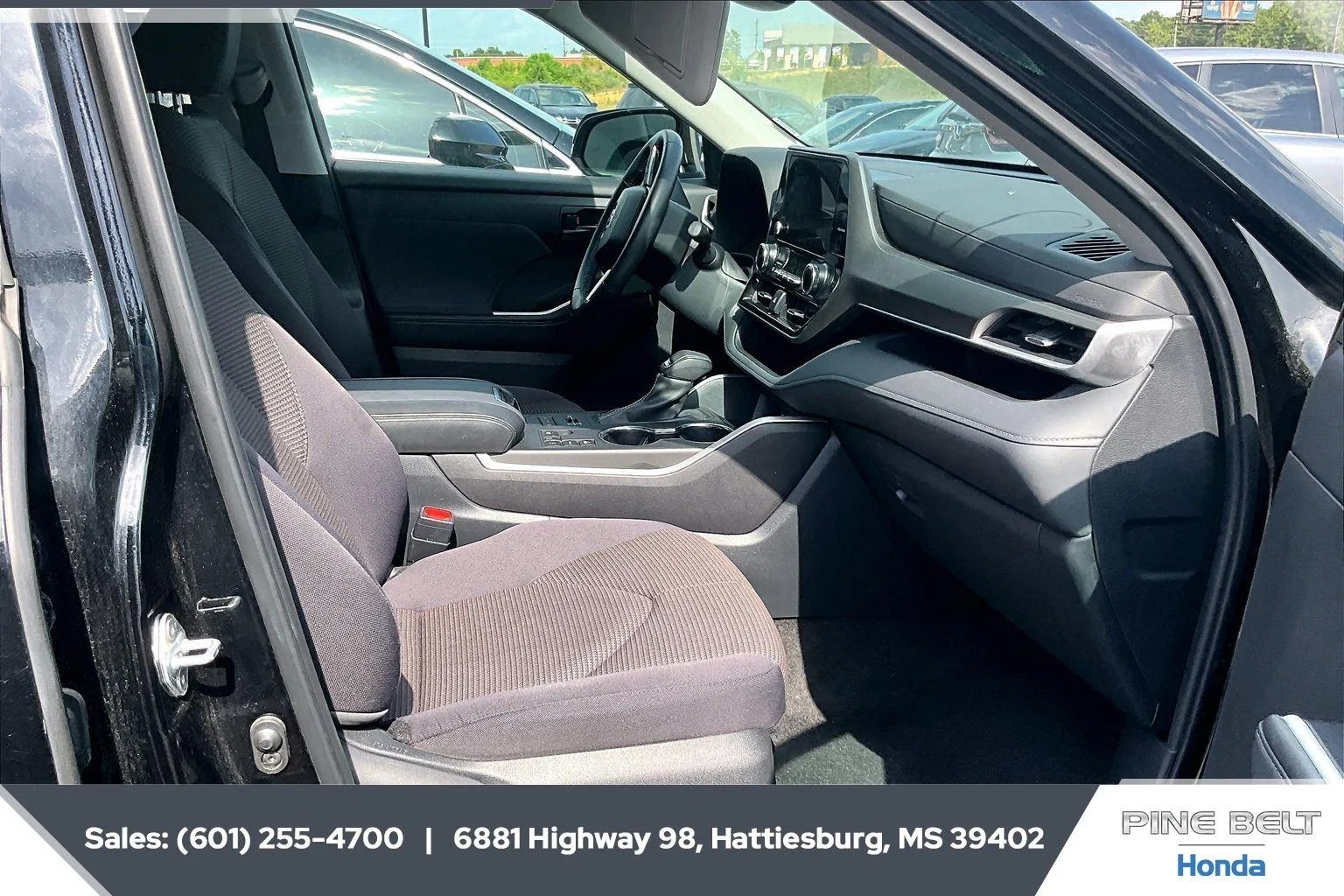 Used 2024 Midnight Black Metallic Toyota LE image 6