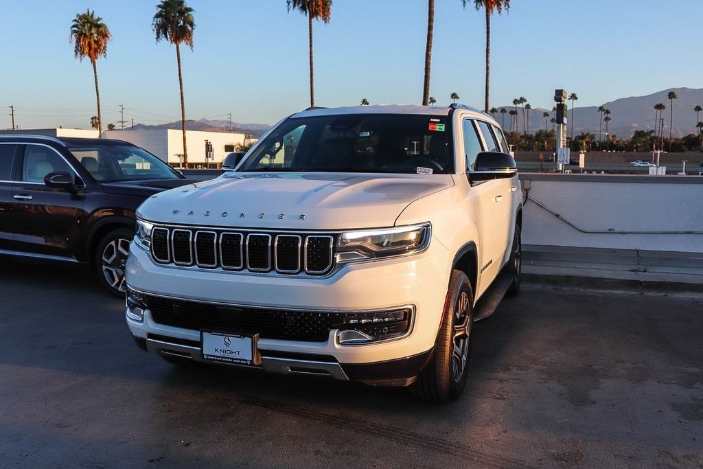 Used 2024 Bright White Clearcoat Jeep Series III image 4