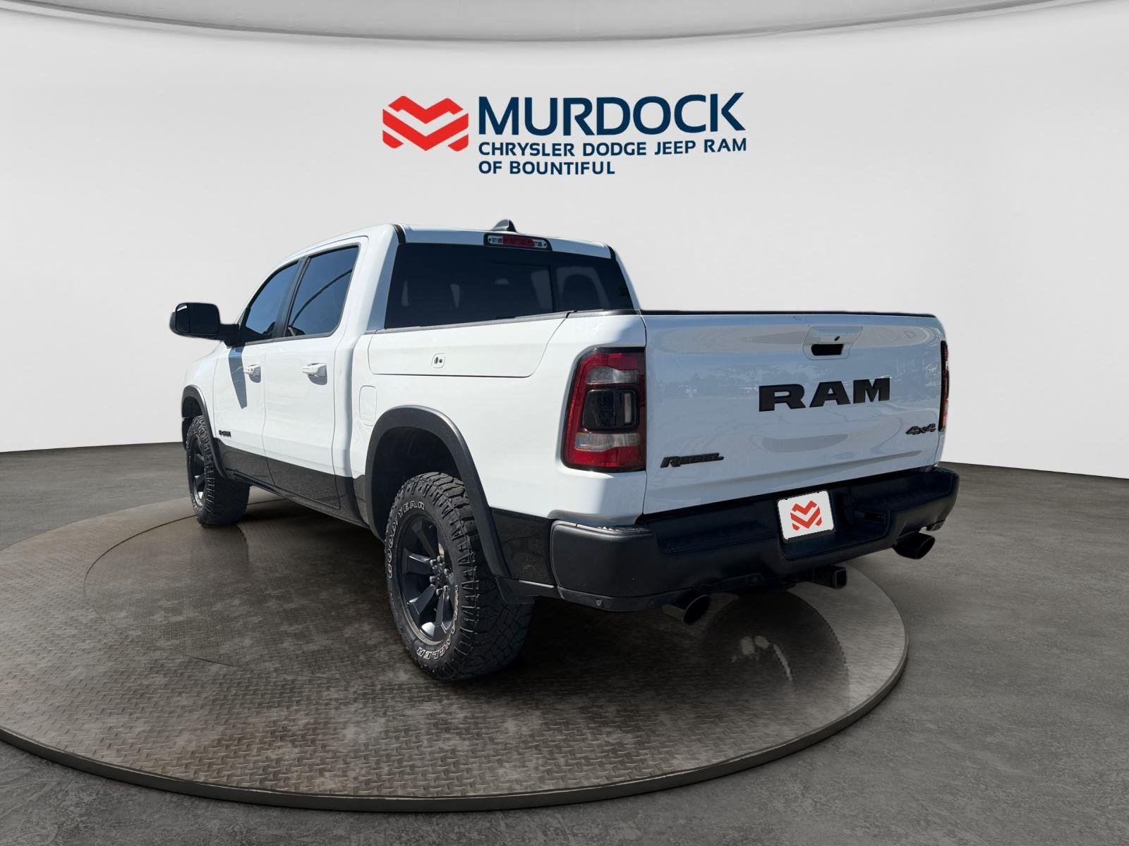 Used 2022 Bright White Clearcoat Ram Rebel image 3