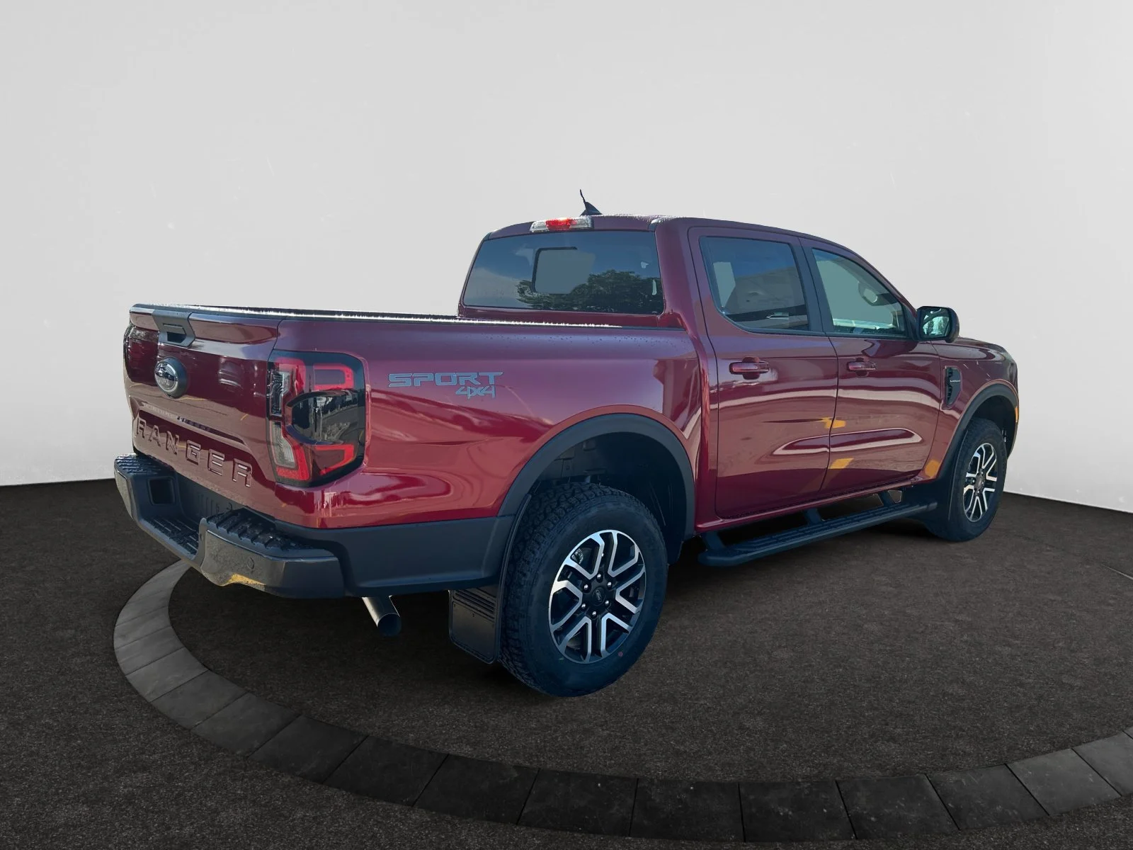 New 2026 Ruby Red Metallic Tinted Clearcoat Ford Lariat image 5