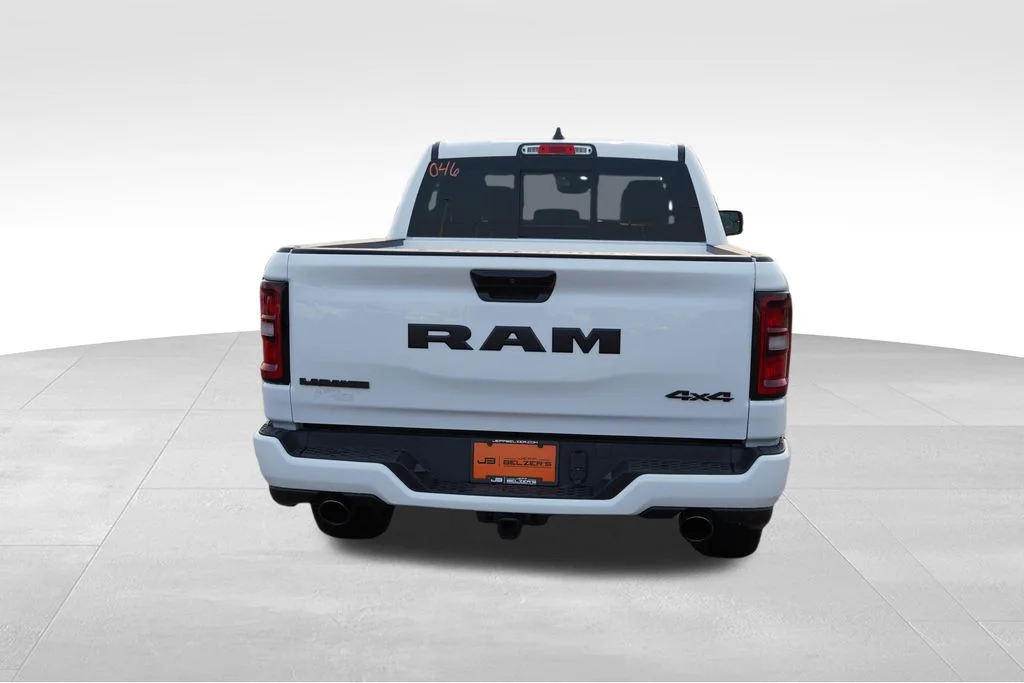 New 2026 Bright White Clear-Coat Exterior Paint RAM Laramie image 4