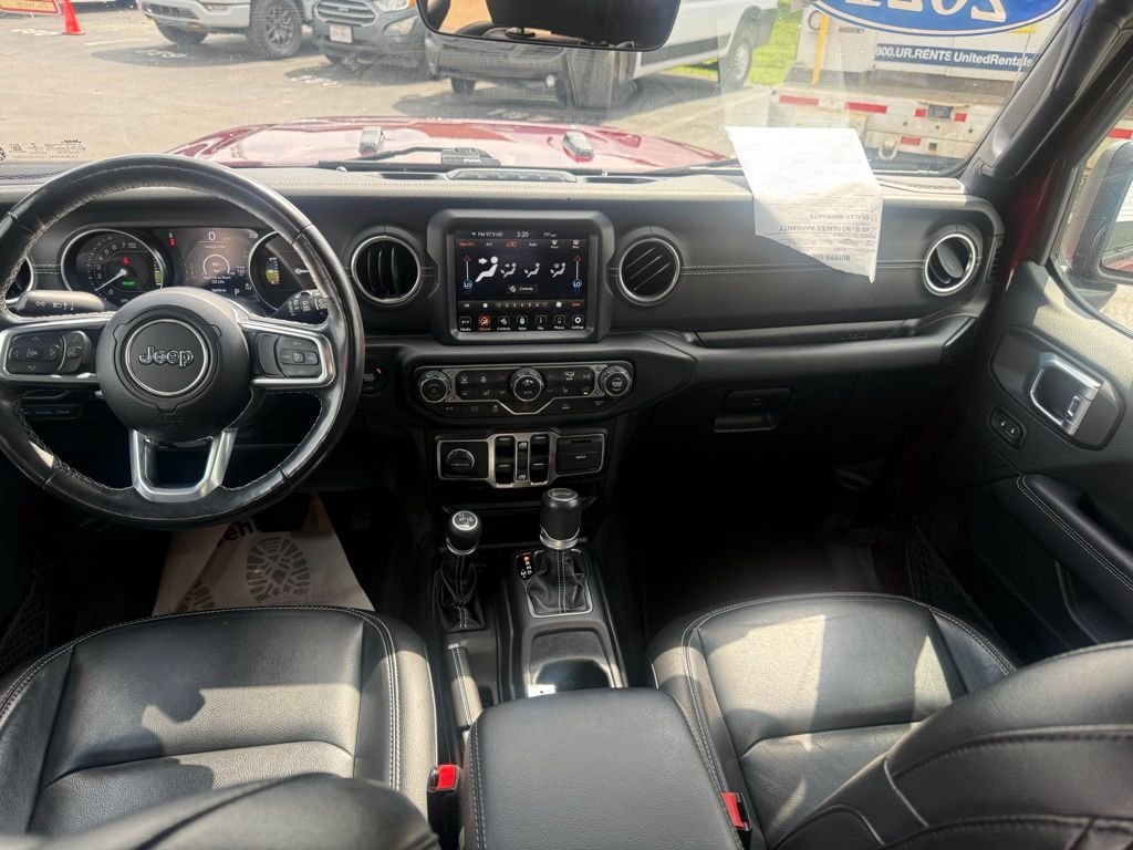 Used 2021 Red Jeep Unlimited Sahara 4xe image 46