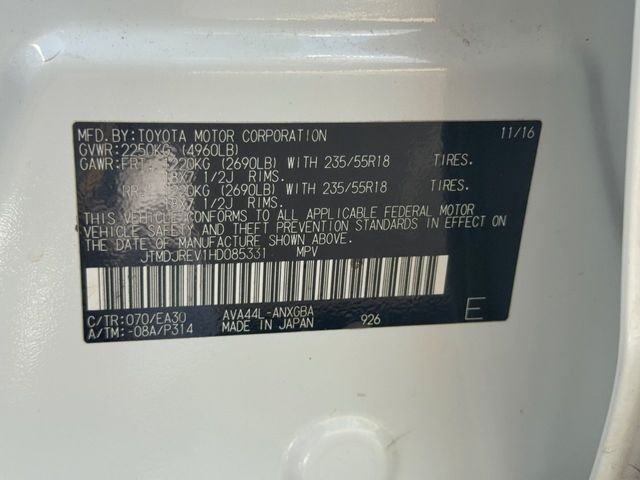 Used 2017 White Toyota Limited image 33