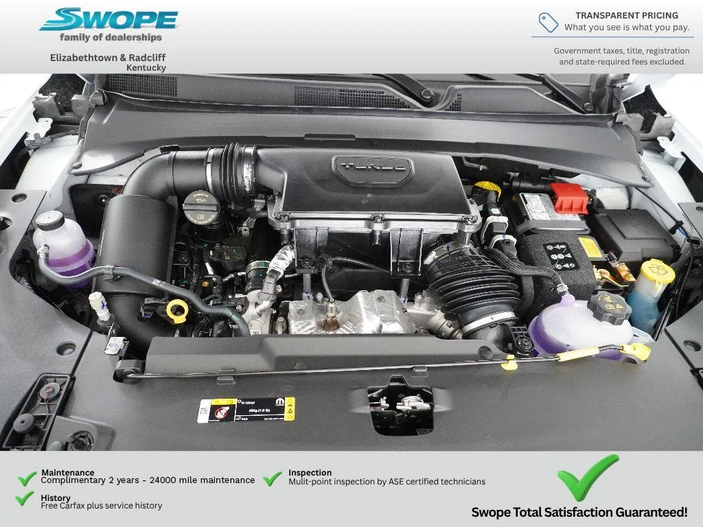 New 2026 Bright White Clear-Coat Exterior Paint Jeep Trailhawk image 28