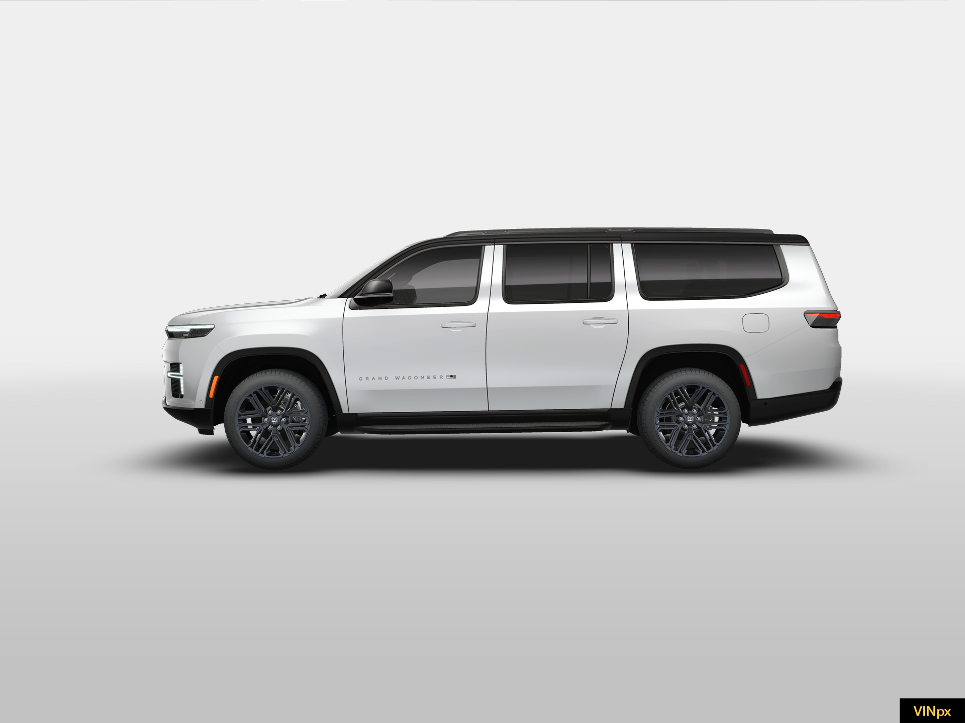 New 2026 Bright White Clear-Coat Exterior Paint Jeep Grand Wagoneer image 3
