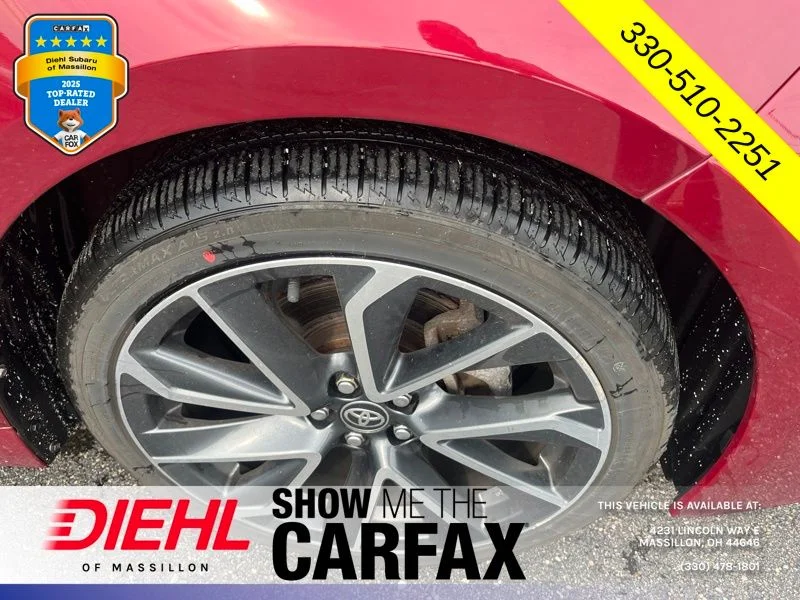 Used 2022 Red Toyota SE image 8