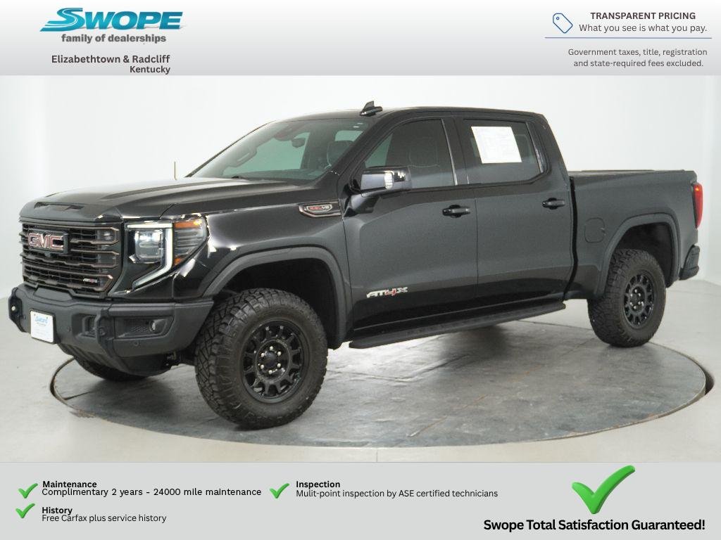 Used 2024 Onyx Black GMC AT4X image 10
