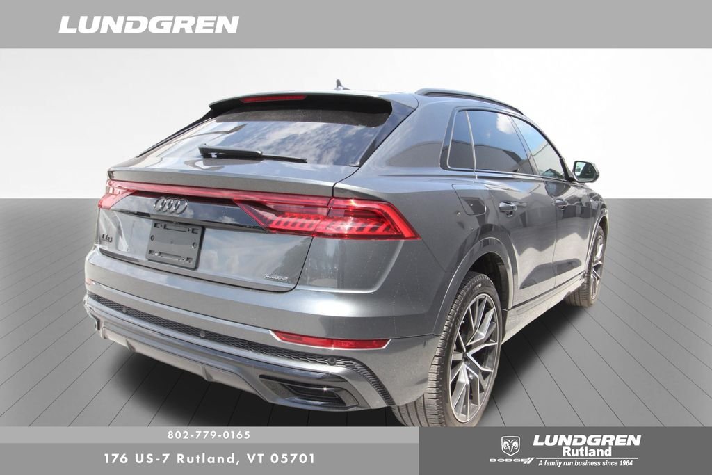 Used 2021 Gray Audi 55 Prestige image 3