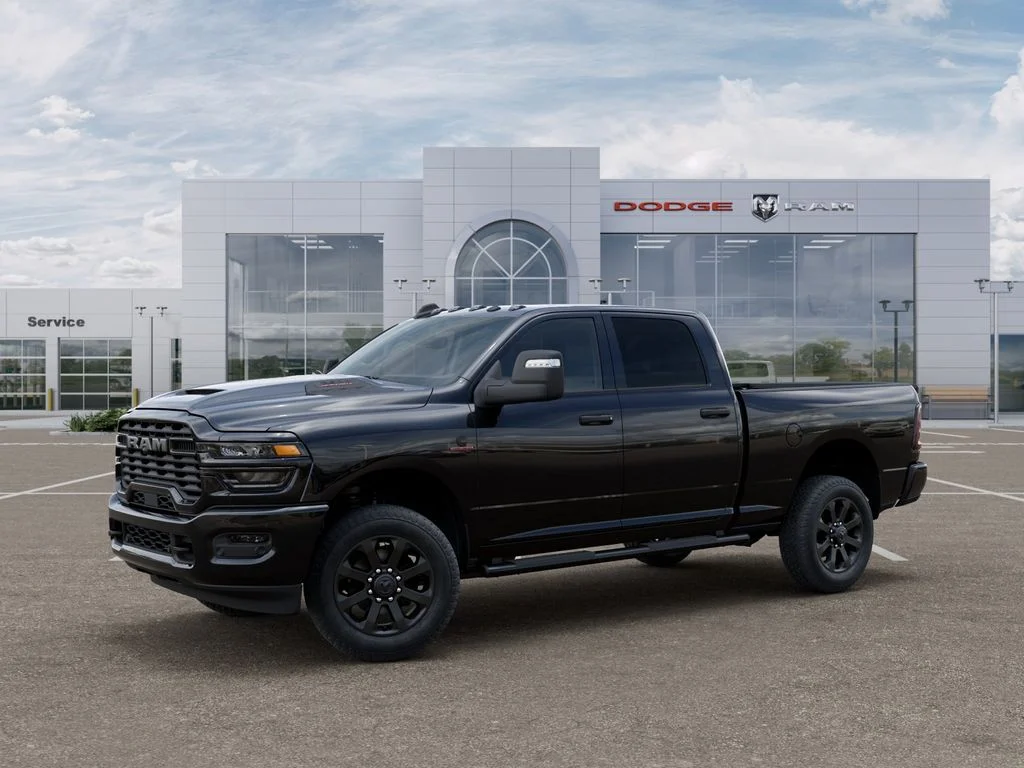 New 2026 Diamond Black Crystal Pearl-Coat Exterior Paint RAM Black Express image 2