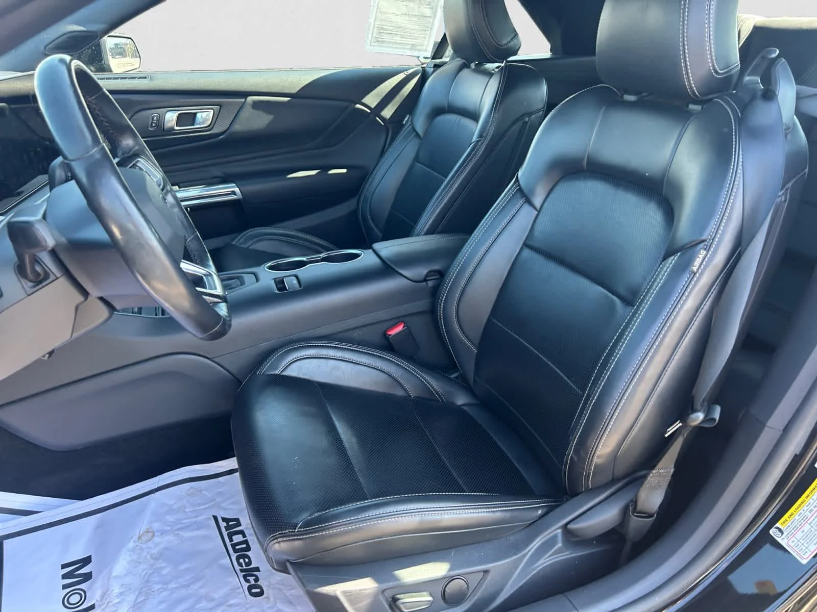 Used 2024 Shadow Black Ford EcoBoost Premium image 14