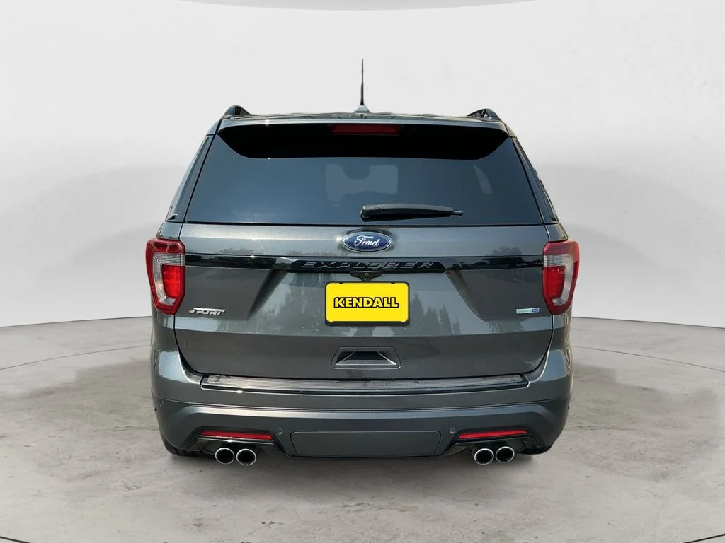 Used 2018 Gray Ford Sport image 6