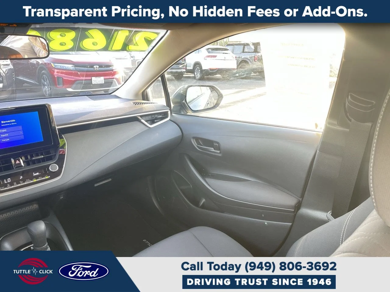Used 2023 CELESTITE Toyota LE image 3
