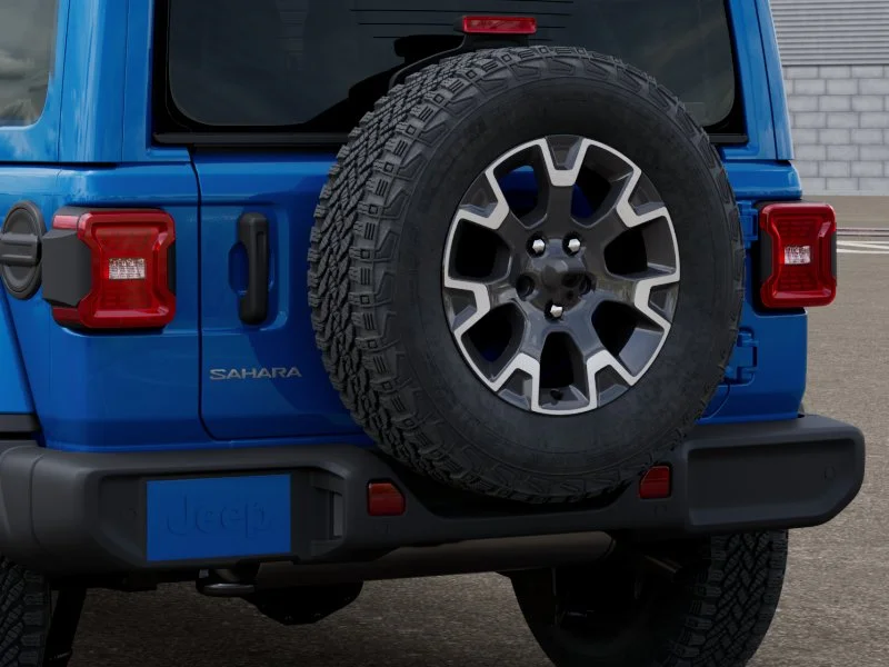 New 2027 Hydro Blue Pearl-Coat Paint Jeep Sahara image 13