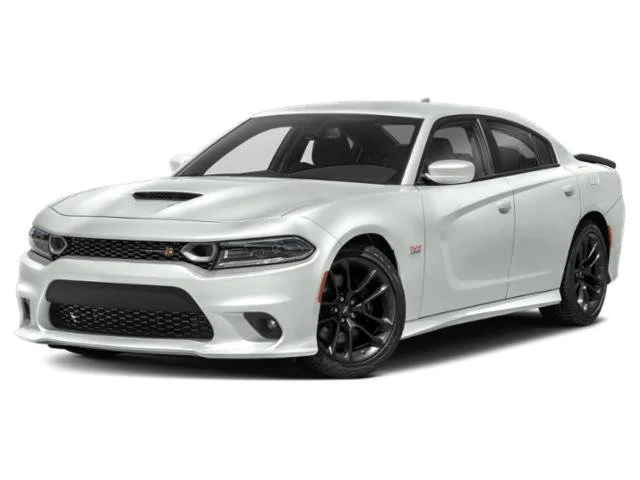 Used 2023 White Knuckle Clearcoat Dodge Scat Pack Widebody image 1