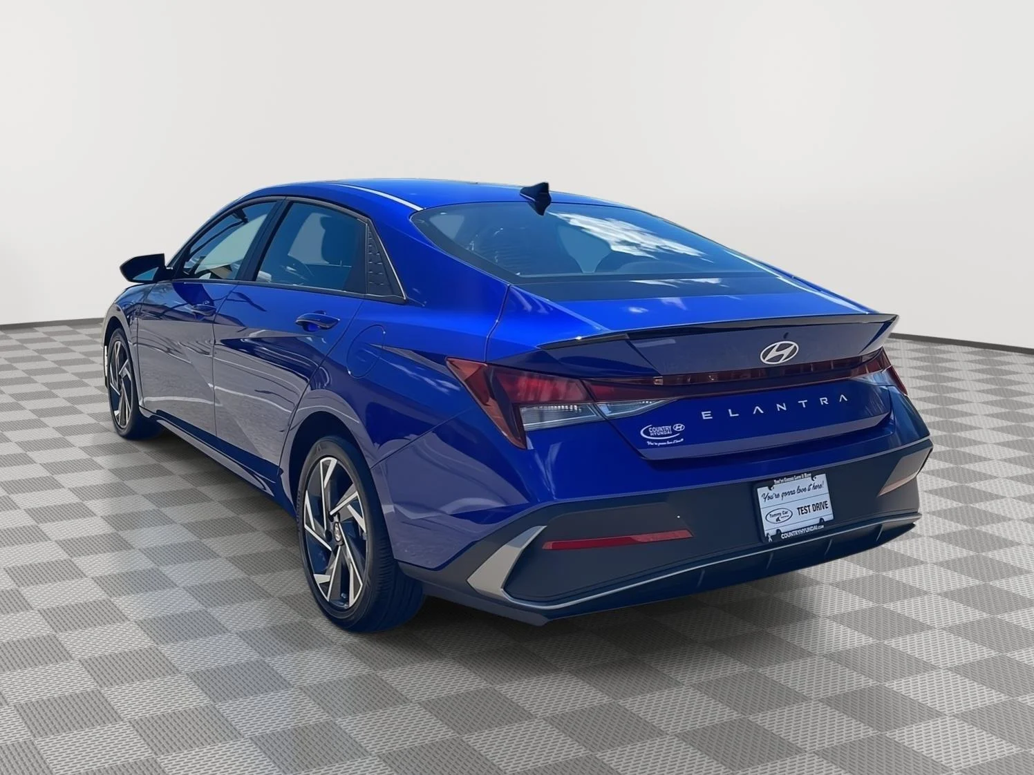 Used 2025 Intense Blue Hyundai SEL Sport image 7