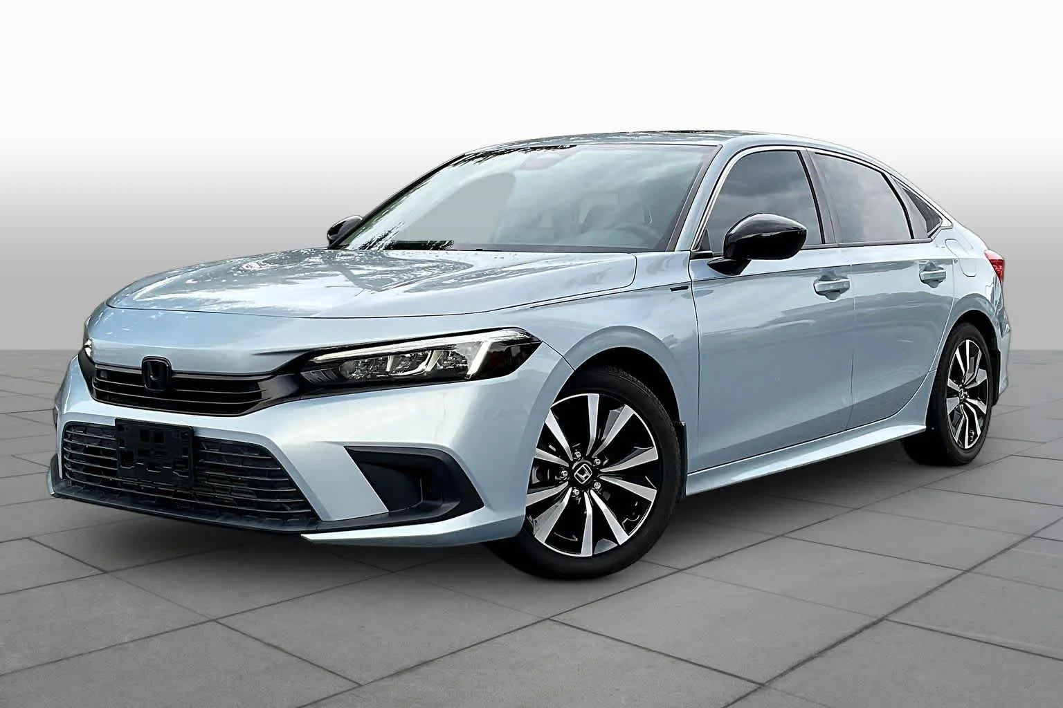 Certified Used 2022 Morning Mist Metallic Honda EX image 1