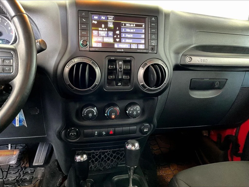 Used 2017 Red Clearcoat Jeep Unlimited Sport image 16