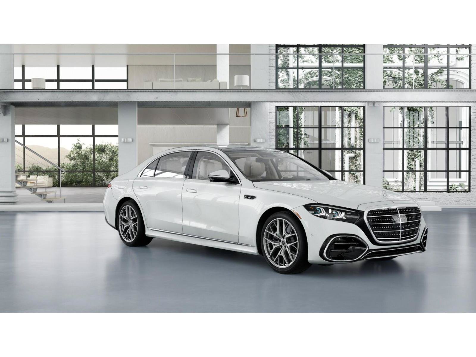 New 2027 MANUFAKTUR Moonlight White Metallic Mercedes-Benz S 580 image 11