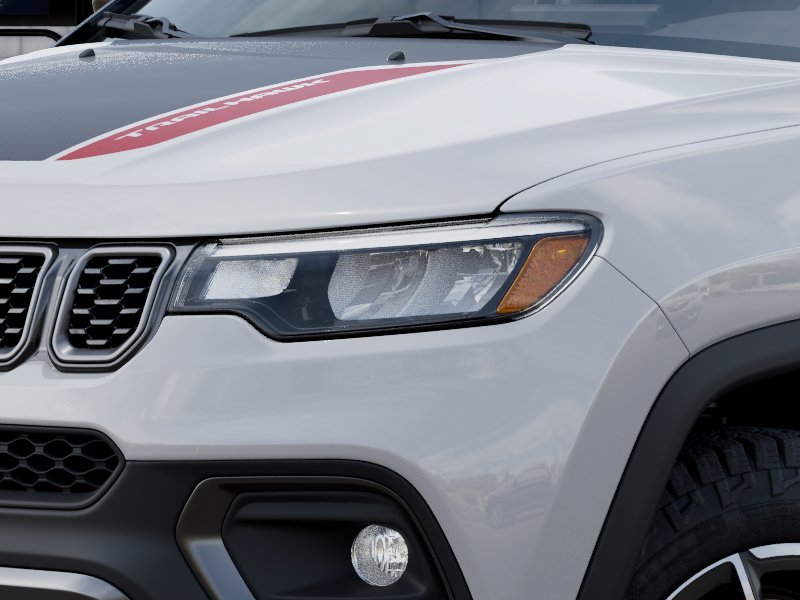 New 2026 Bright White Clear-Coat Exterior Paint Jeep Trailhawk image 6