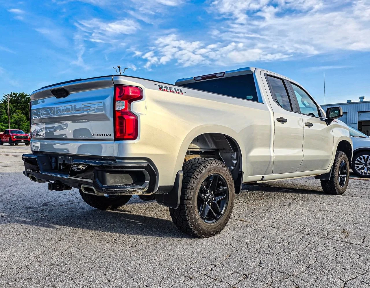 Used 2020 Silver ICE Metallic Chevrolet Custom Trail Boss image 5