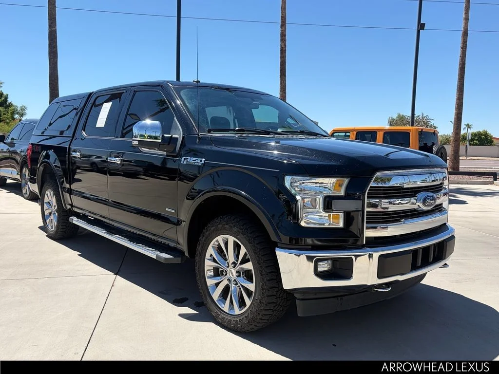 Used 2017 Black Ford Lariat image 8