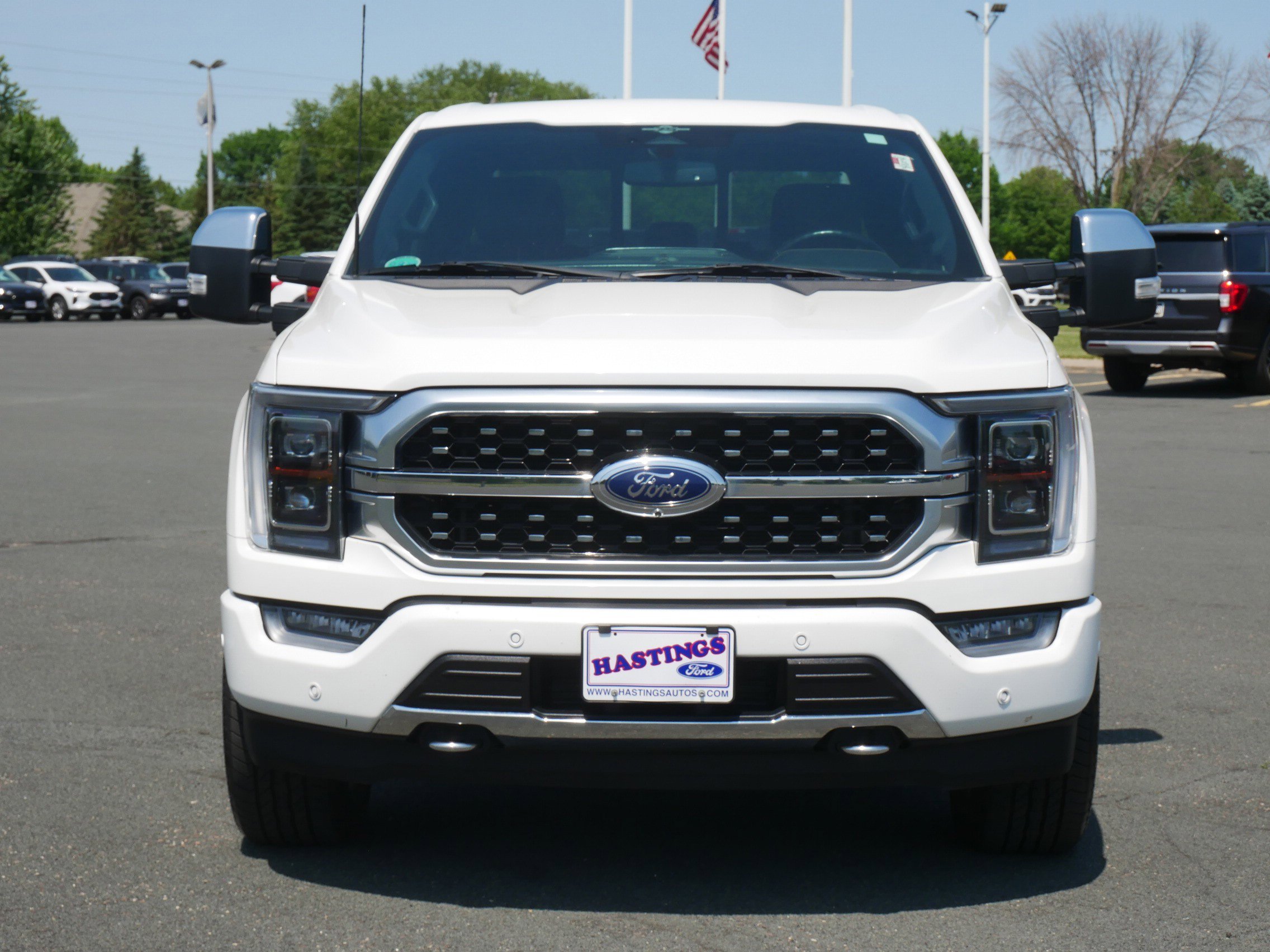 Used 2023 White Ford Platinum image 8