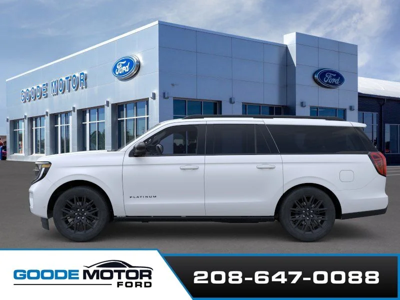 New 2026 Star White Metallic Tri-Coat Ford MAX Platinum® image 3