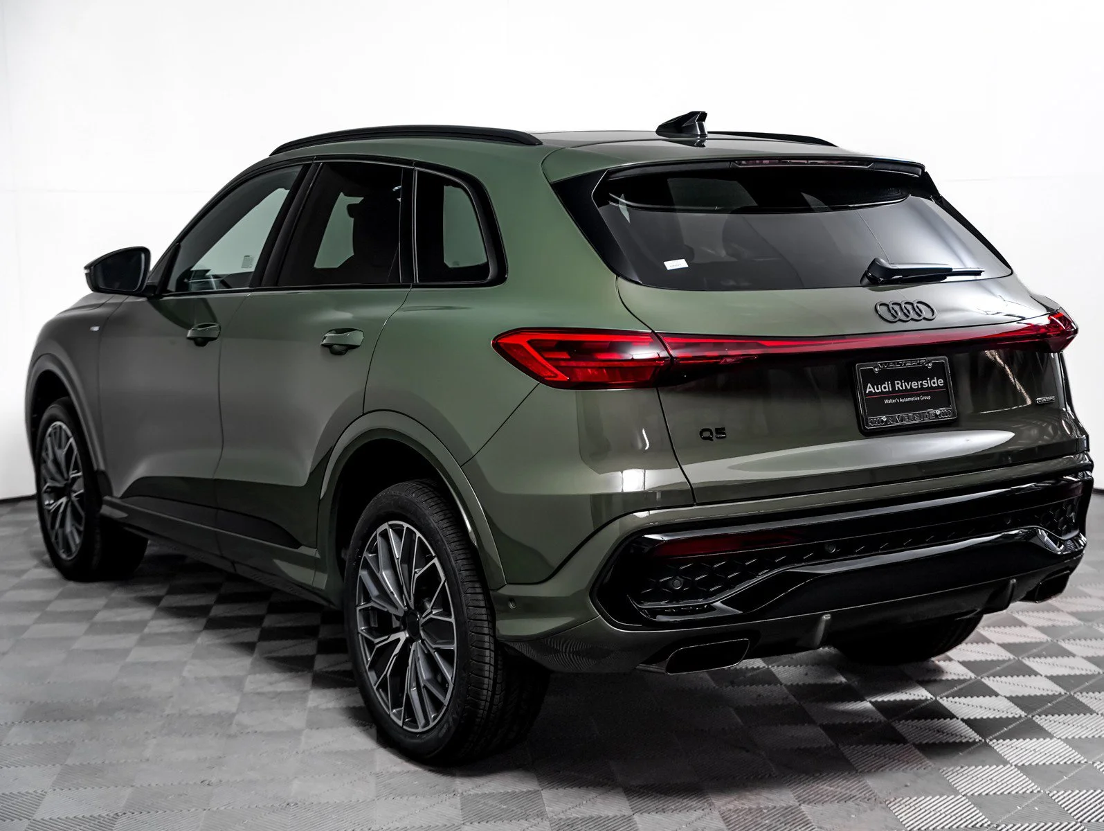 New 2026 District Green Metallic Audi Premium Plus image 2