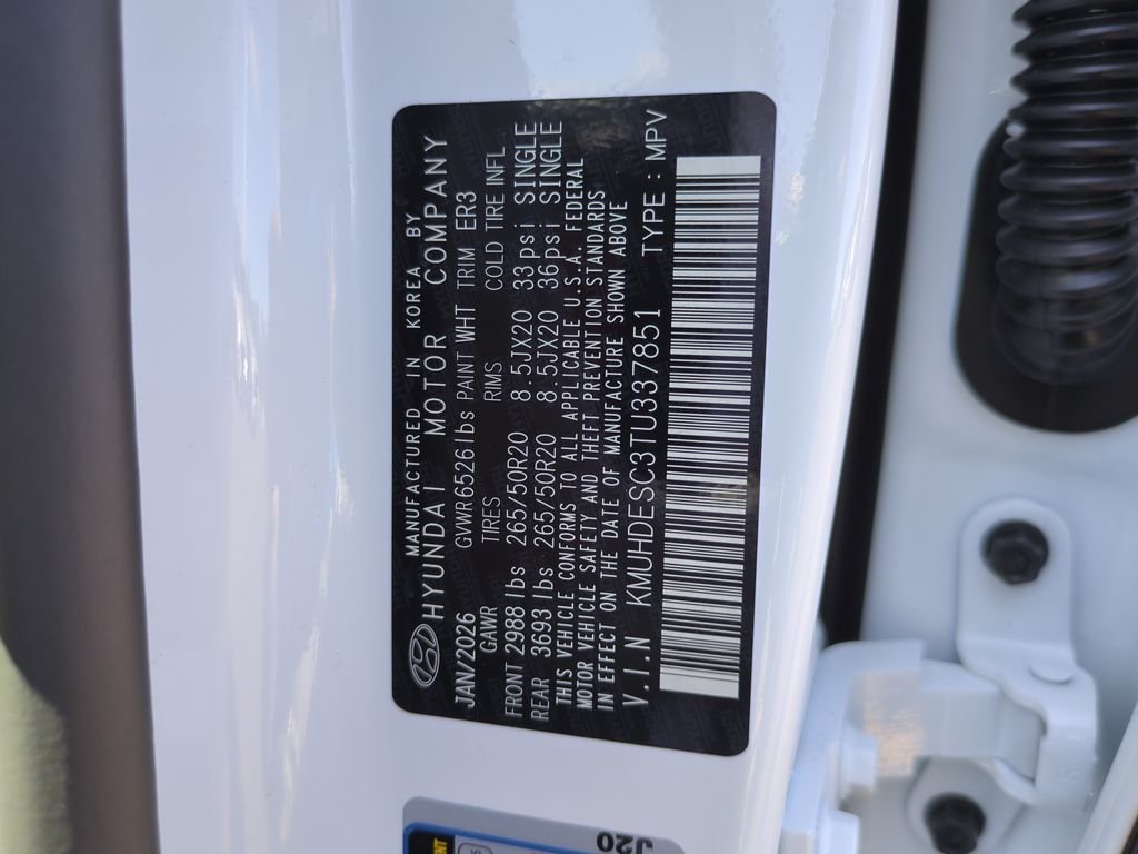 New 2026 White Genesis 3.5T ADVANCED image 10