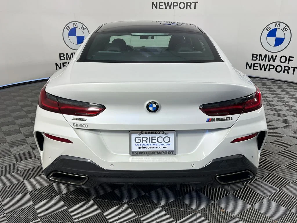 Used 2020 White BMW M850i xDrive Gran Coupe image 11
