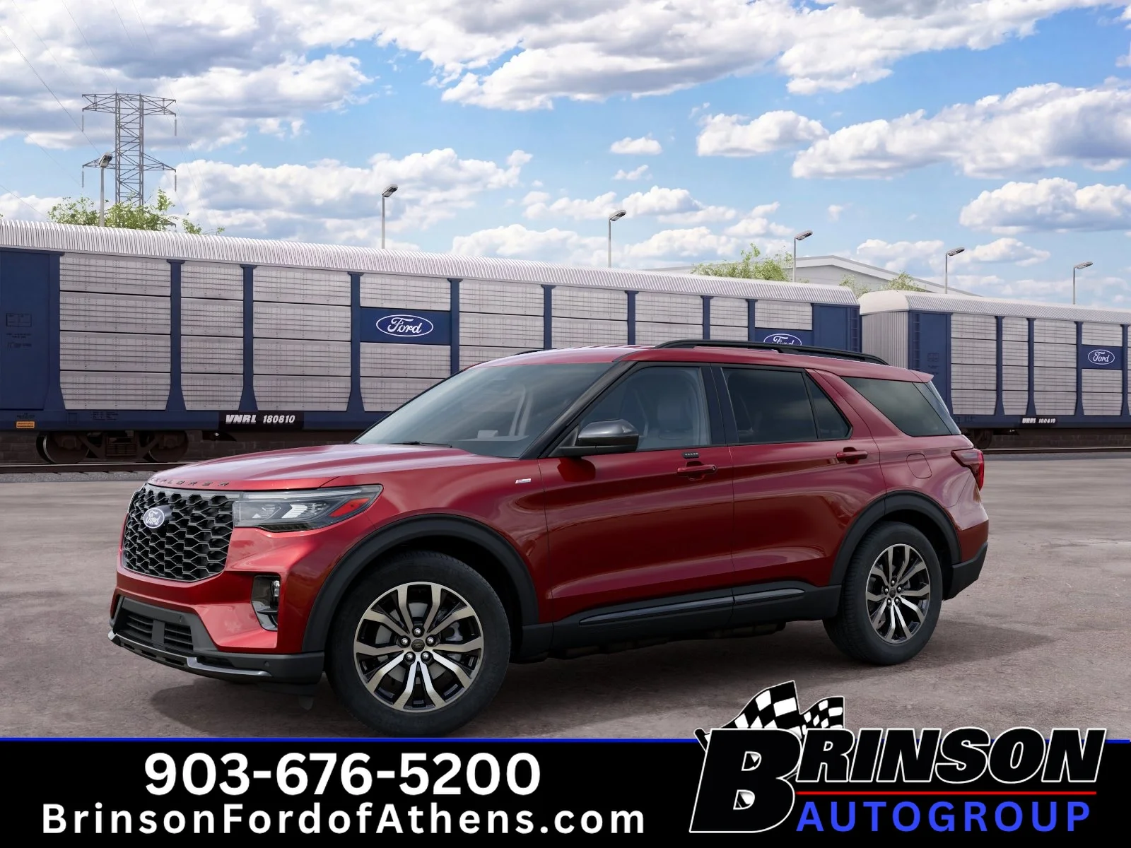 New 2027 Ruby Red Metallic Tinted Clearcoat Ford ST-Line image 1