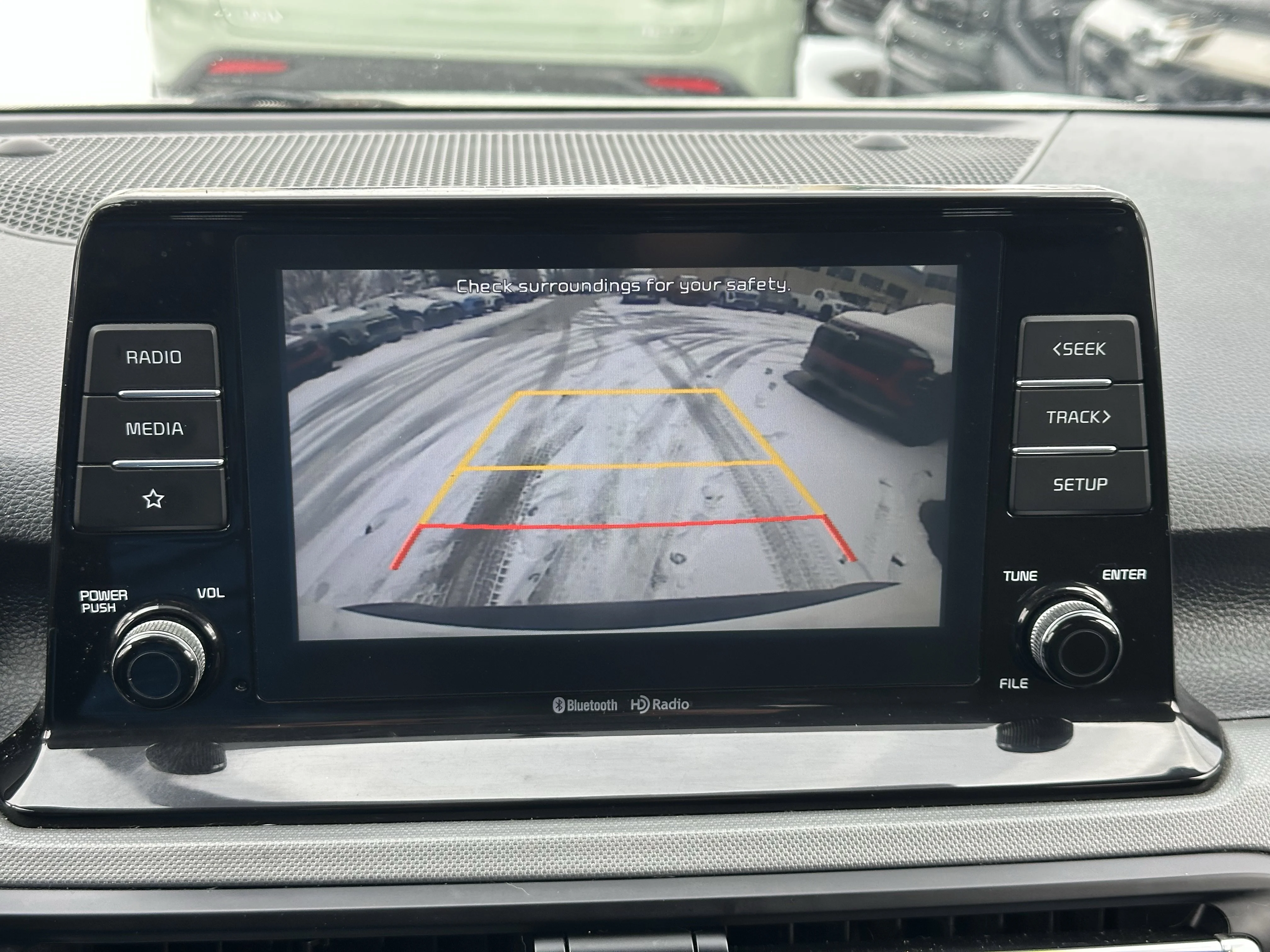 Certified Used 2021 White Kia LX image 15