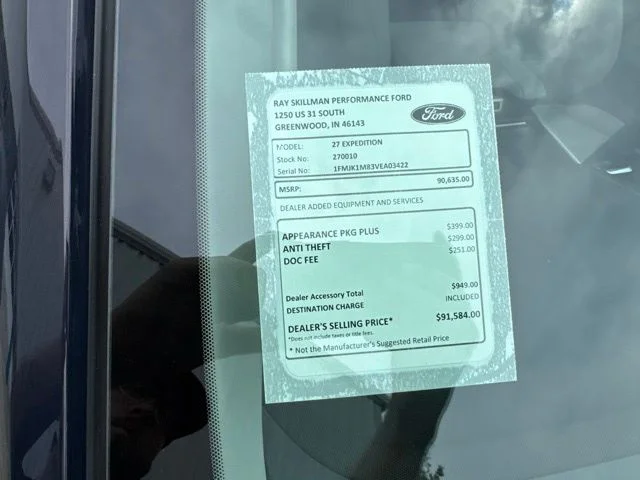 New 2027 Blue Ember Metallic Ford MAX Platinum image 2