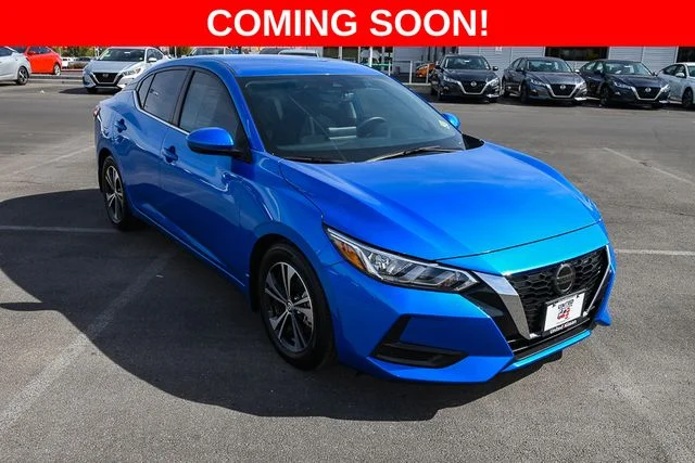 Used 2023 Blue Nissan SV image 7