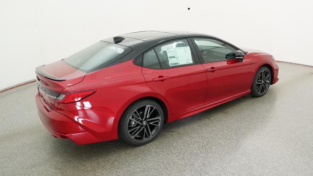 New 2026 Supersonic Red with Midnight Black Metallic roof Toyota XSE image 45