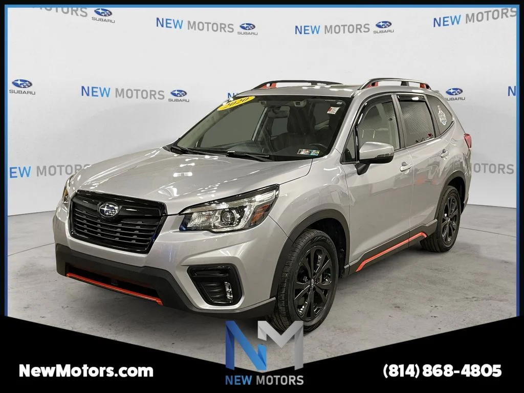 Used 2020 Ice Silver Metallic Subaru Sport image 1
